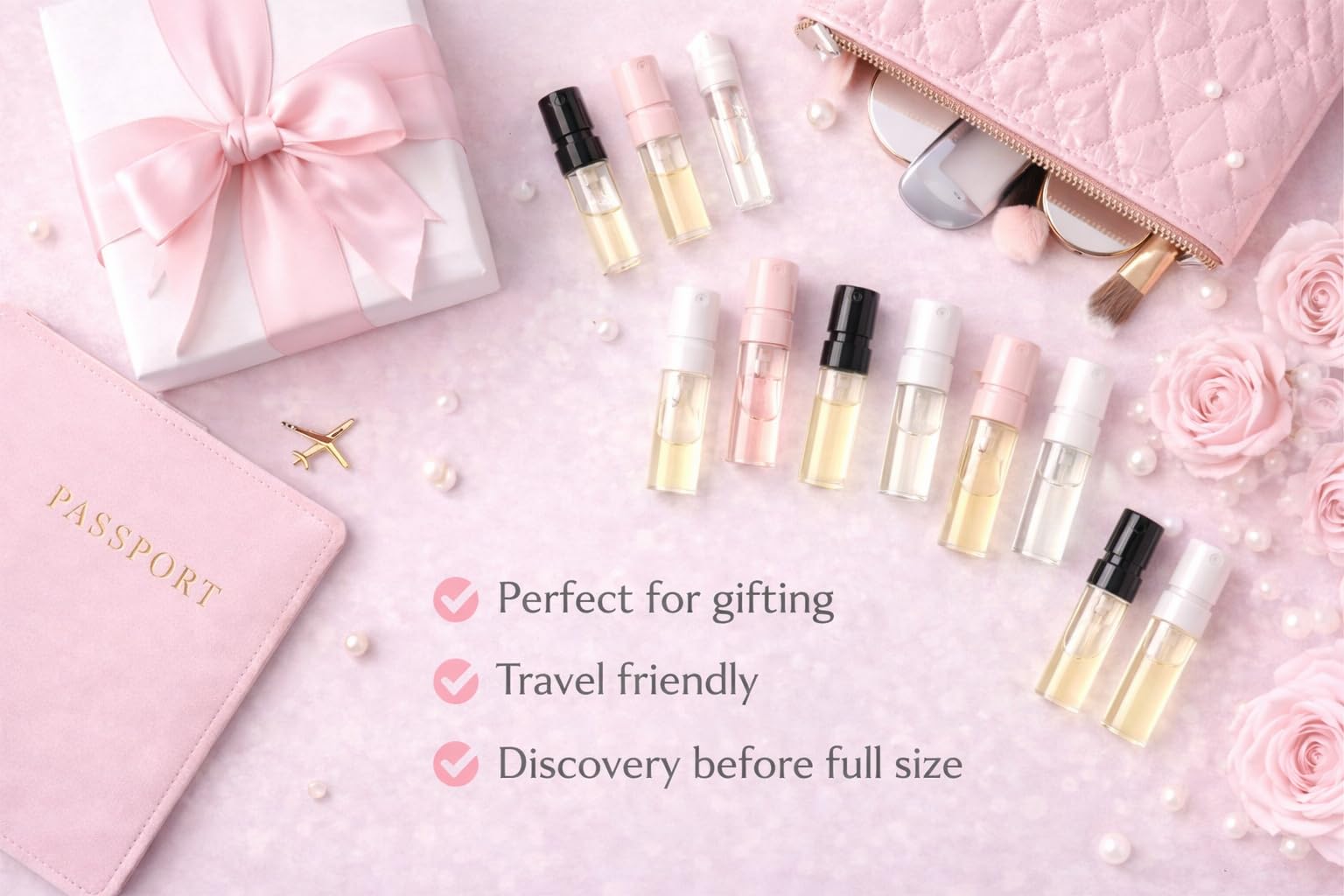 Amazon.com : GHBB Women's Perfume Spray Sampler Trio Sample Vial