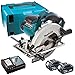 Price comparison product image Makita DSS611Z 18V Li-Ion Circular Saw with 2 x 5Ah BL1850, DC18RC Charger in Mak Case 3 - Cordless Circular Saw, Makita Circular Saw, Power Tool Combo Kits
