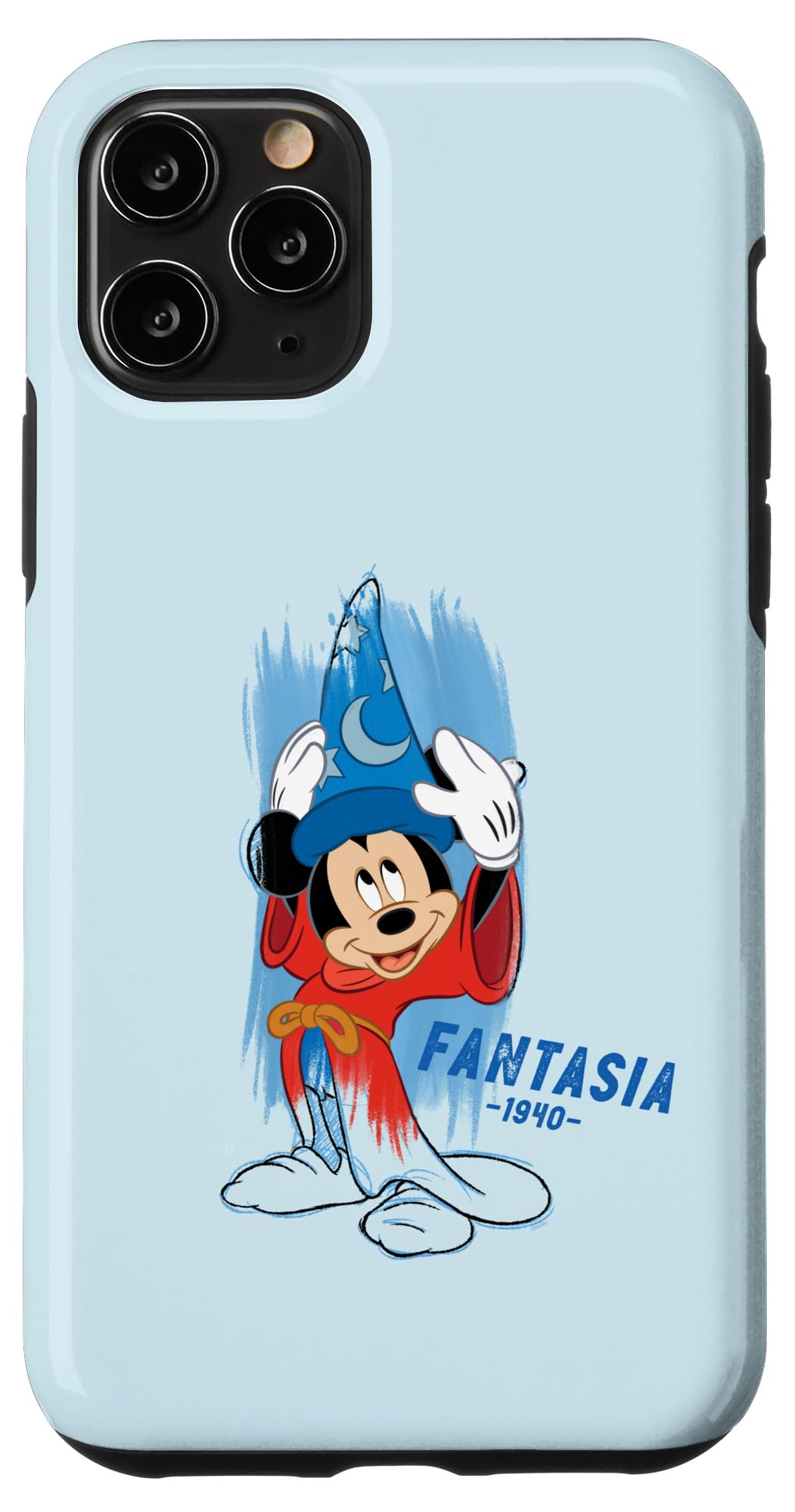 Disney Ink and Paint Sorcerer Mickey Mouse in Fantasia 1940 Case for iPhone 11 Pro