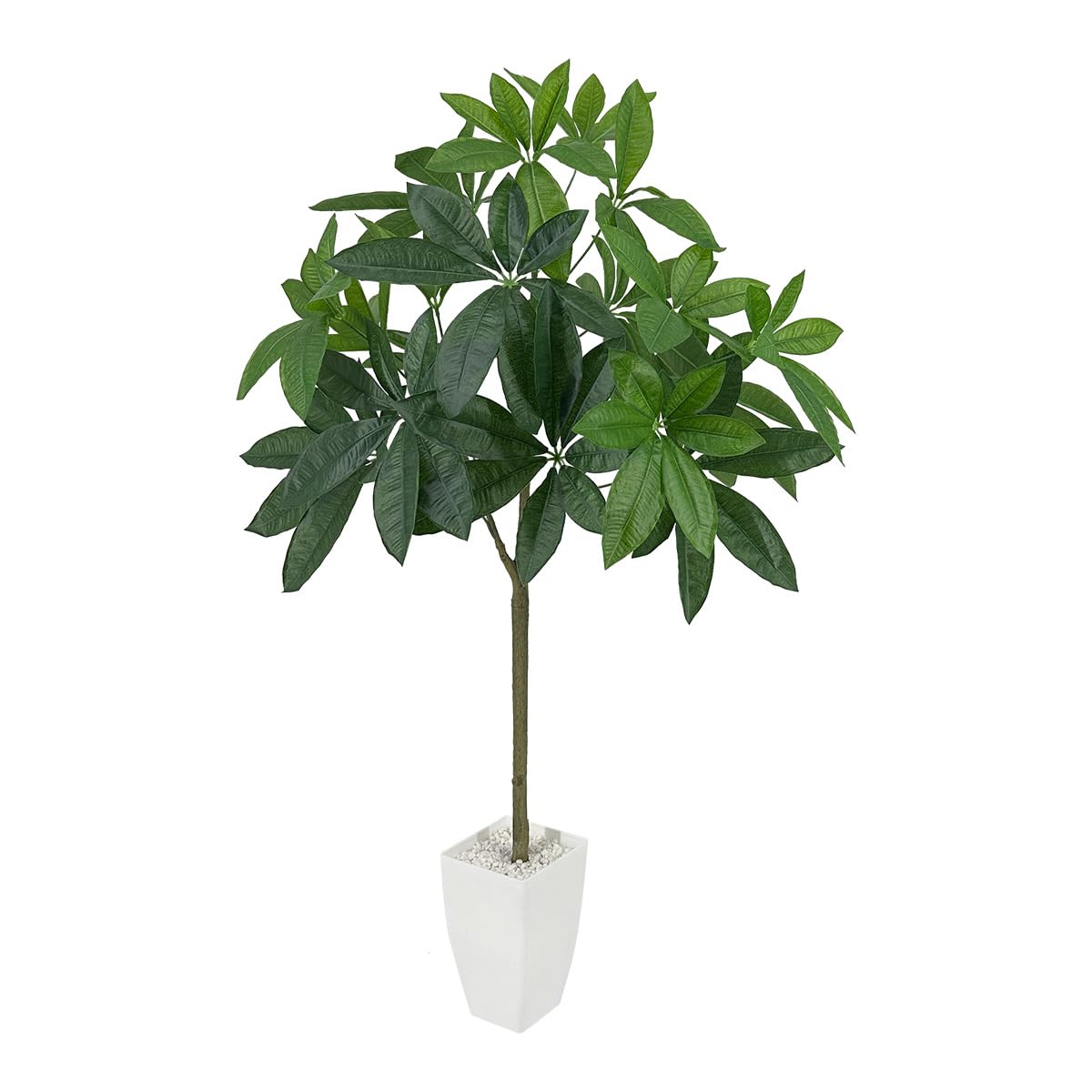 Amazon｜RAKU フェイクグリーン バキラ 高約130cm 観覧植物 人工