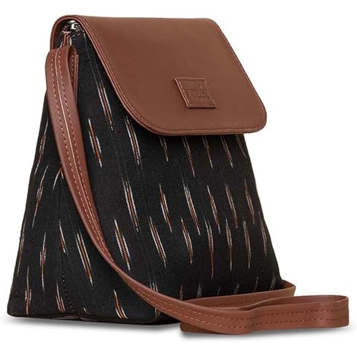 Flap Sling Bag - Vegan Leather Evening Bag