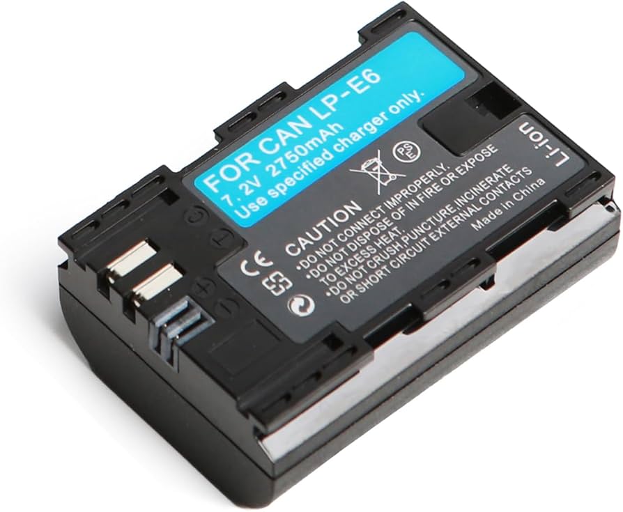Amazon.com : KWTOUL LP-E6 LP-E6N Battery Compatible with Canon EOS