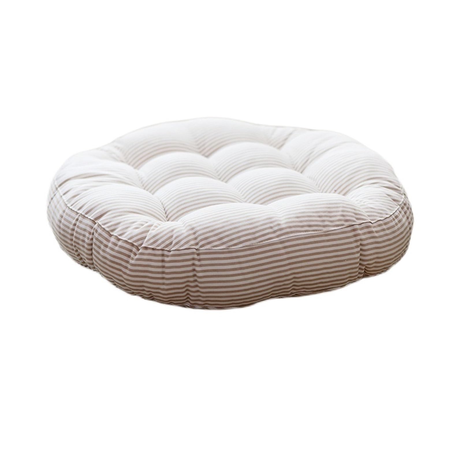 Coussin de sol de méditation blanc pour créer un coin zen au balcon