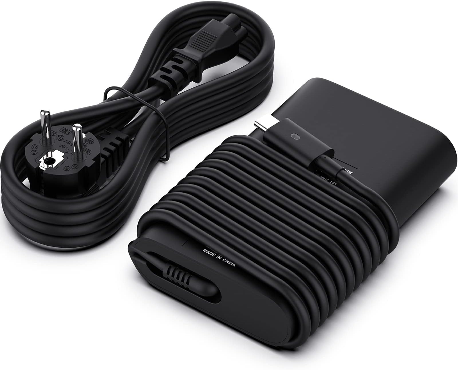 Chargeur USB-C 90W Pour PC Portable Dell - Compatible XPS 13, Latitude - Neuf Sous Emballage