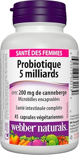 Miniatura 2 de Webber Naturals Multi Probiótico para Mujer con Arándano, 45 cápsulas