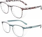 Alsenor Safety Glasses Anti Fog Goggles Protective Eyewear Blue Light Blocking Anti Dust UV Protection Glasses For Men Women