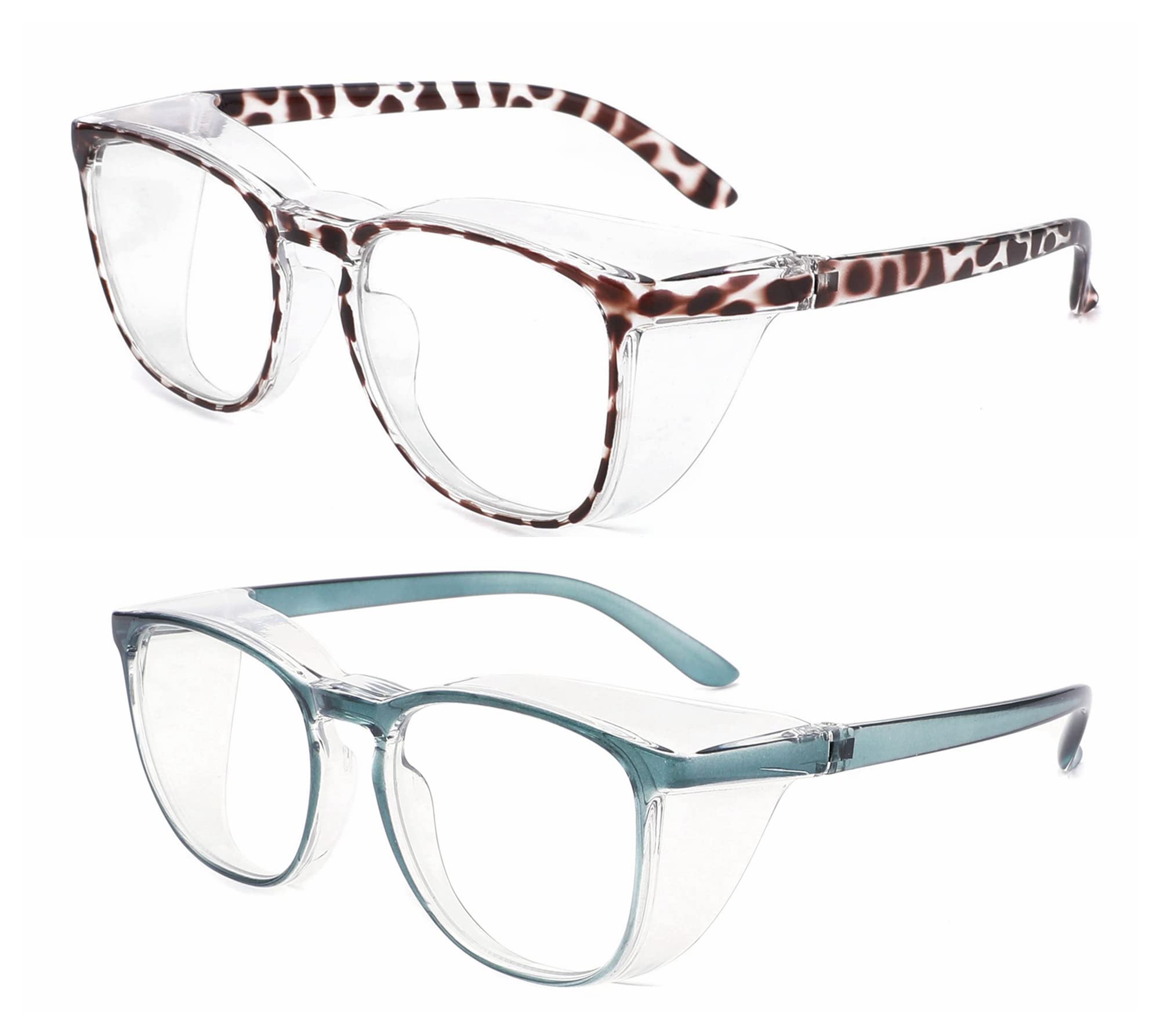 Alsenor Gafas de seguridad antivaho, gafas protectoras con bloqueo de luz azul, anti polvo, protección UV, para hombres y mujeres