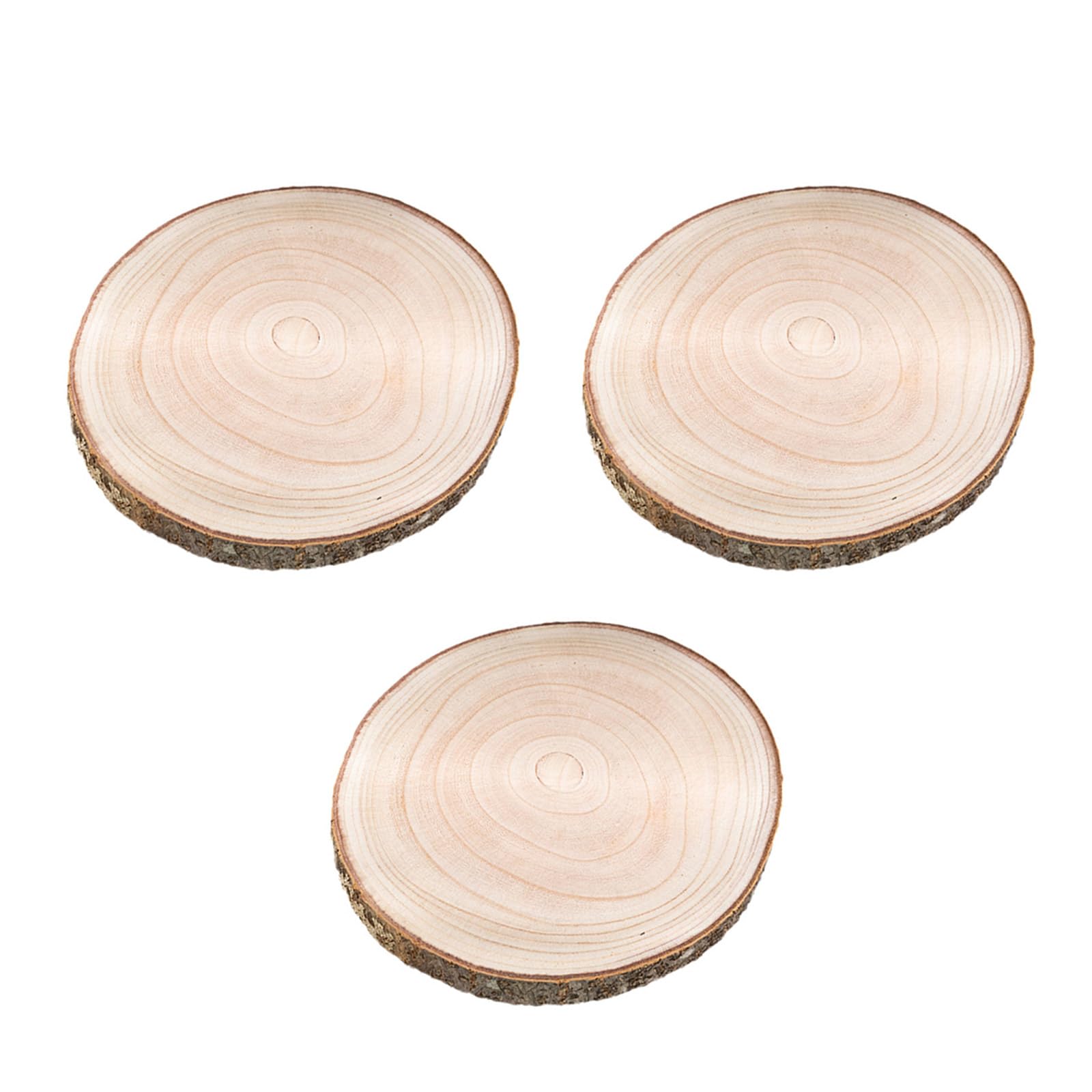 Buxuaaaa A Buxuaaa Of 3 Craft Wood Growth Slices Displaying Distinctive Pattern For Various Pplications Nd Decoration Natural Wood Tree Ringed