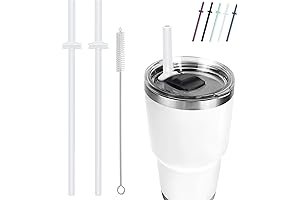 Yeti Cup Straw Replacement: Reusable Straws for Yeti Rambler with Lid