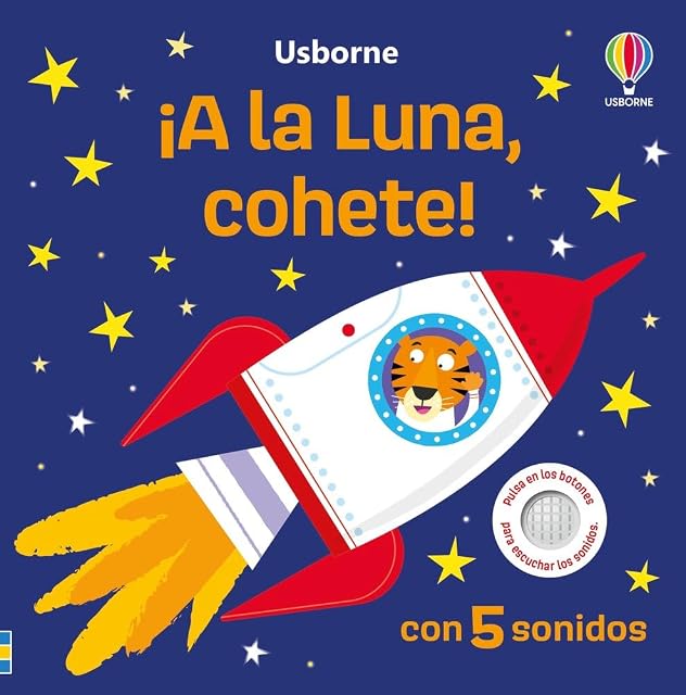 Portada de ¡A la Luna Cohete!