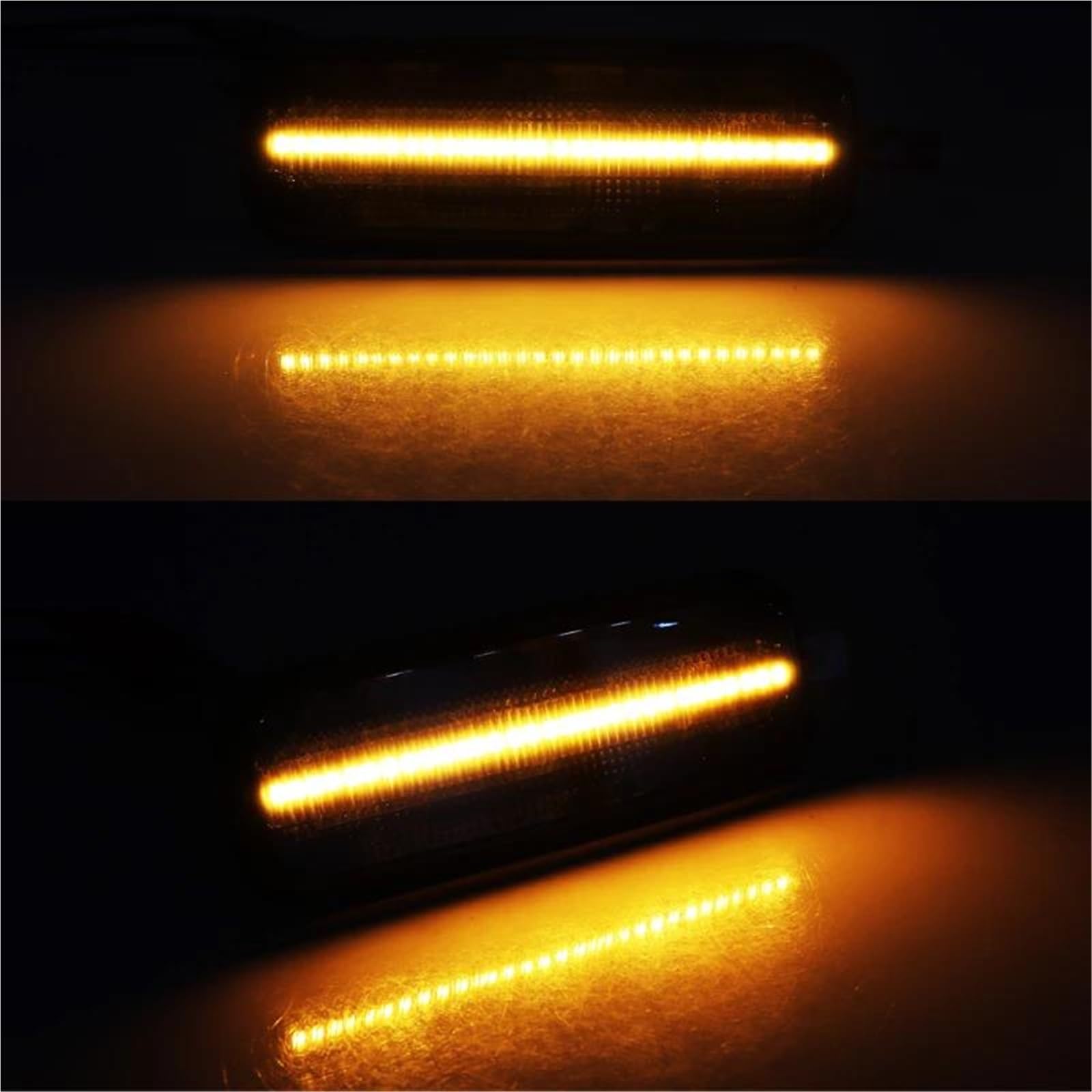 Luci Laterali Auto Lampada Indicatori Direzione Per Nissan Per Altima Per 240SX Per S13 Per T10 Per W5W 1989-1994 Luci Posizione Laterali Paraurti A LED Complete Indicatori Di Direzione(White)
