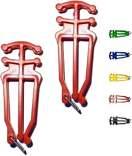Bagdent Cross Country Skis and Poles Holder – 1 Pair, Universal Nordic Ski Pole Carrier