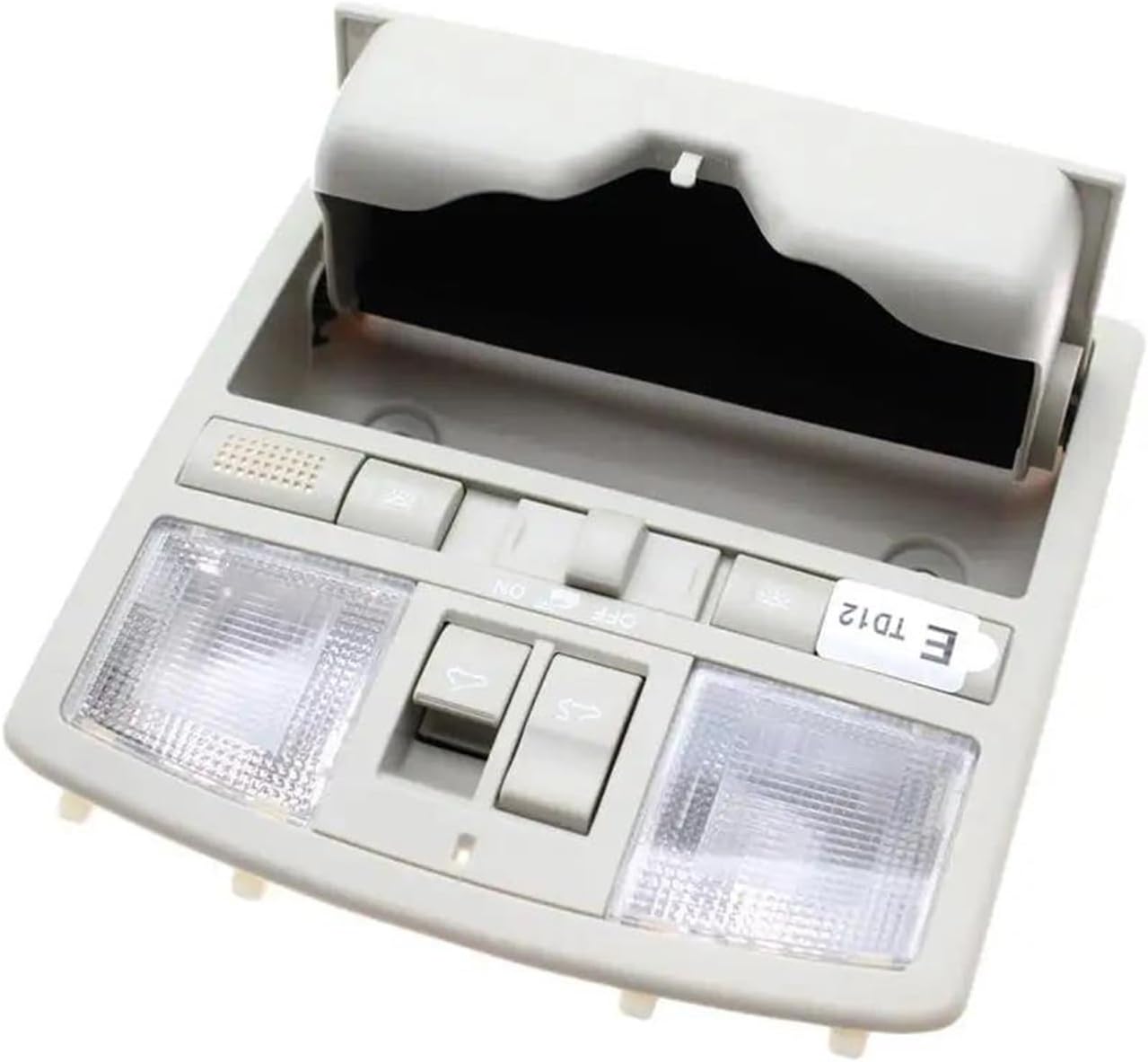 Car Reading Switch Glasses Case, for Mazda CX9 CX-9 2010 2011 2012 2013 2014 2015 TD1269970 TD1169970 TD12-69-970 Overhead Console Reading Light & Sunroof Switch Interior Dome Light