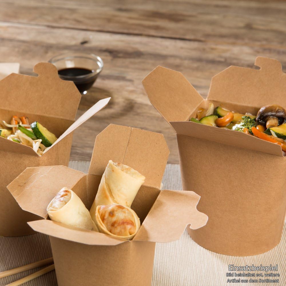 Contenitori in Schiuma per Alimenti, Scatole Monouso per Fast Food, Contenitori