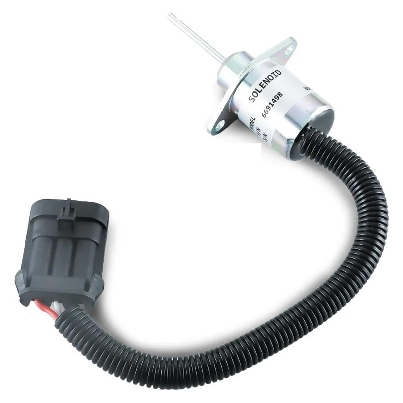 Hdrtcbu 24V Solenoid Valve For Bobcat Excavator S205 S510 S530 Fuel Shut Off Solenoid Fuel Stop Solenoid