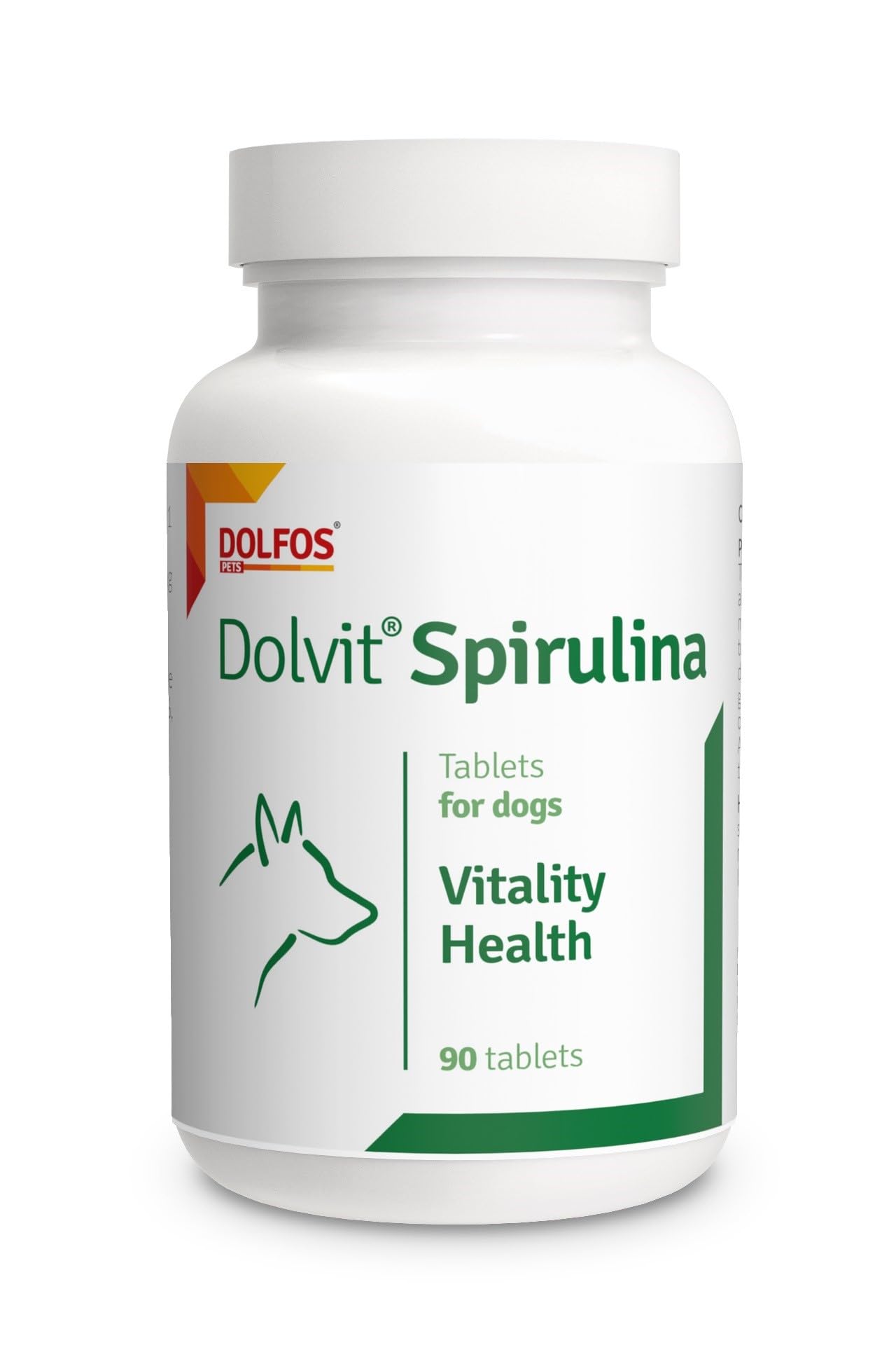DolvIt Spirulina 90 tablets Aids Digestion and Overall Condition for Dogs