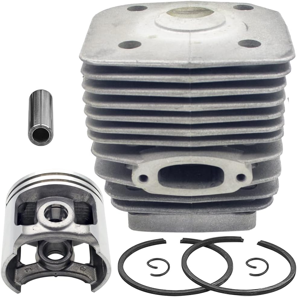 Realman 501894103 576270002 576270003 60mm Cylinder Piston Kit For Husqvarna Partner Power Cutter Concrete Saw K1260 K1260 Active K1260 Rail Cut Off Saw