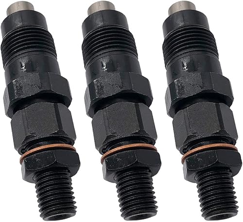 16032-53902 Juego de 3 inyectores de combustible compatibles con Kubota Engine D905 D1005 D1105 V1305 V1505 V1205 V1505-T y excavadora Kubota y
