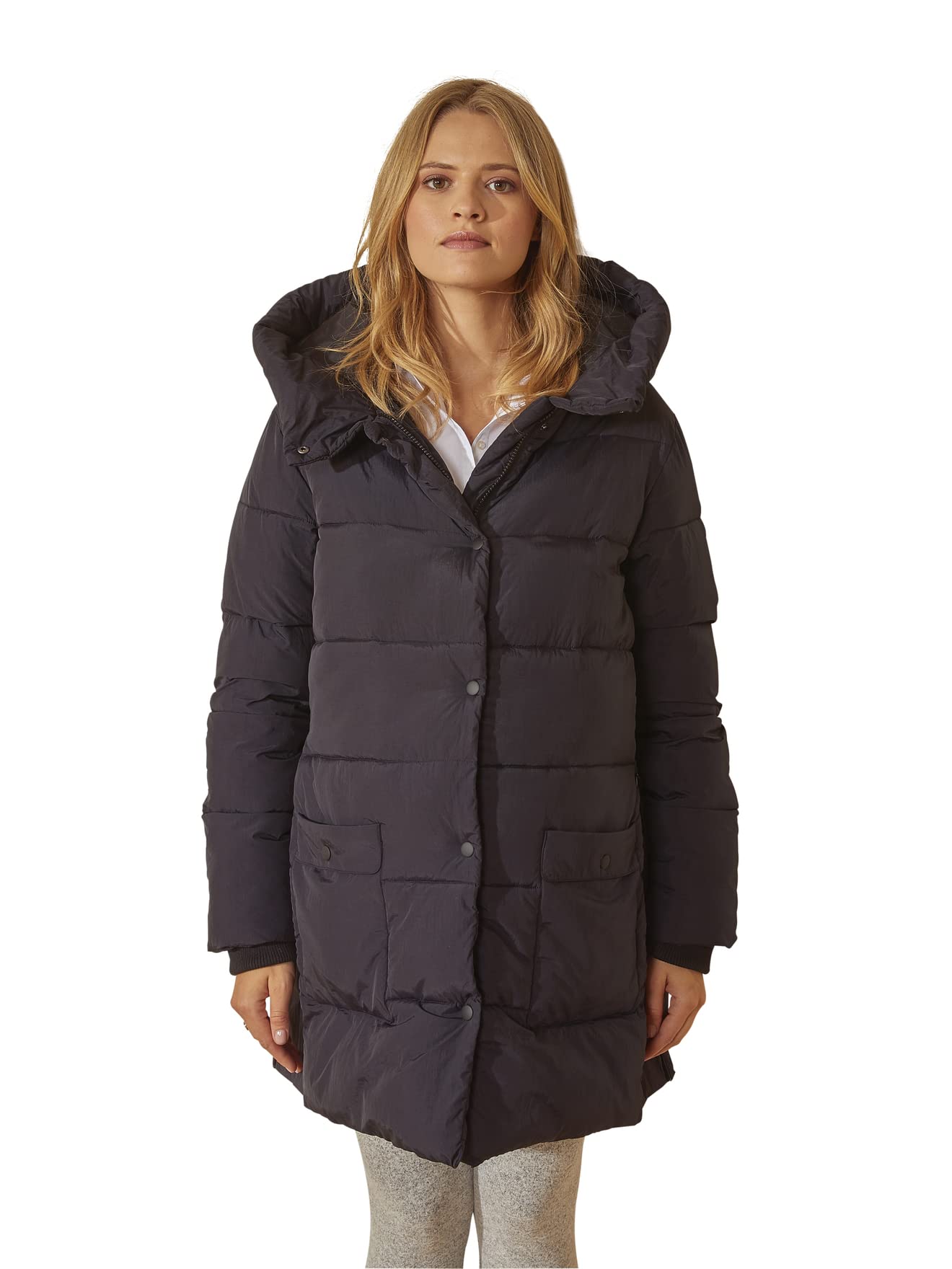 Vertbaudet Steppjacke für Schwangerschaft & Stillzeit, Tragejacke, Recycling-Polyester