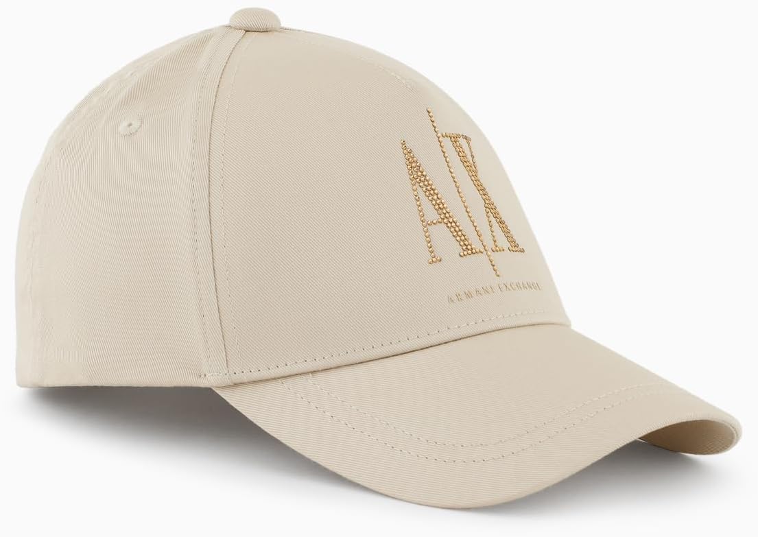 Armani Exchange Women's Icon Logo Studs Hat