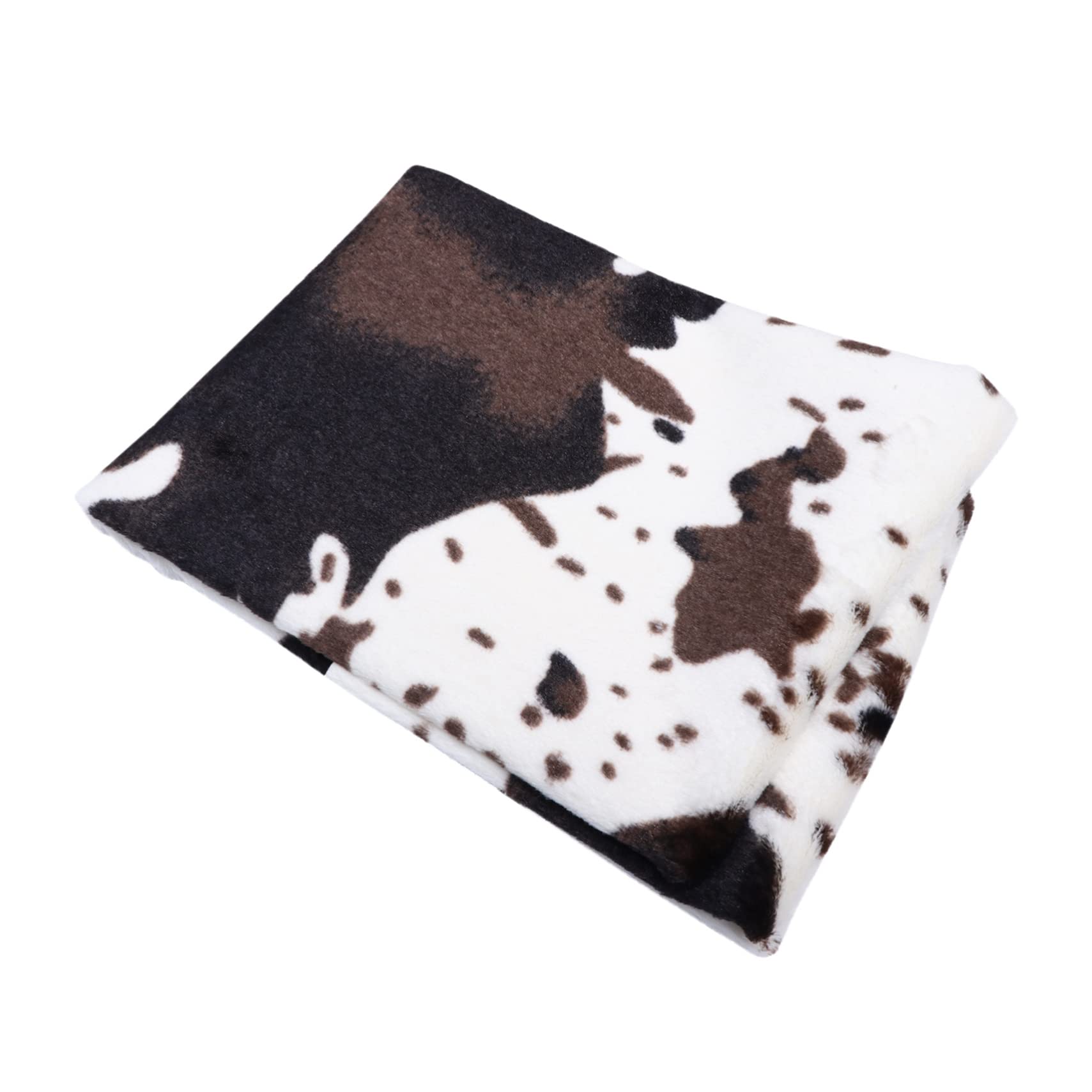 Tapis de sol imitation peau de vache irrégulier Ciieeo pour décoration
