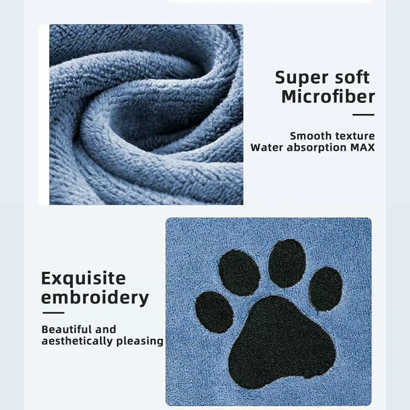 Dog Paw Cleaner Cup with Microfiber Towel Set - Portable Muddy Paw Washer for Dogs, Easy Clean Walking Accessory, 2-Piece Kit - Image 6