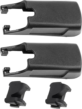 2 Pcs W000050335 Front Windscreen Wiper Arm Cover Cap Cover Lock Clips Compatible with Mercedes-Benz E-Class W213 2016-2021 with GLC-Class X253 2019 with CLA-Class 2019