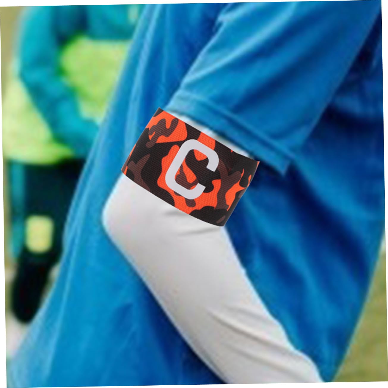 HEMOTON 5 Ensembles Brassard De De Football Bracelets De Joueur Bandes De D'équipe Bandes D'équipe Capitaines Équipement De Football Élastique Manche Nylon 3 Pièces * 5