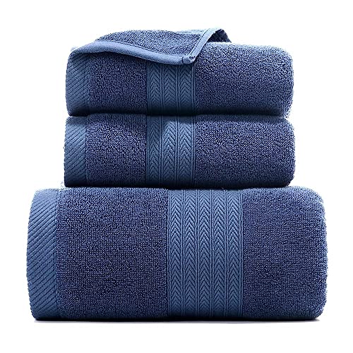 Toallas de baño TILEZE gruesas de algodón para un secado eficaz