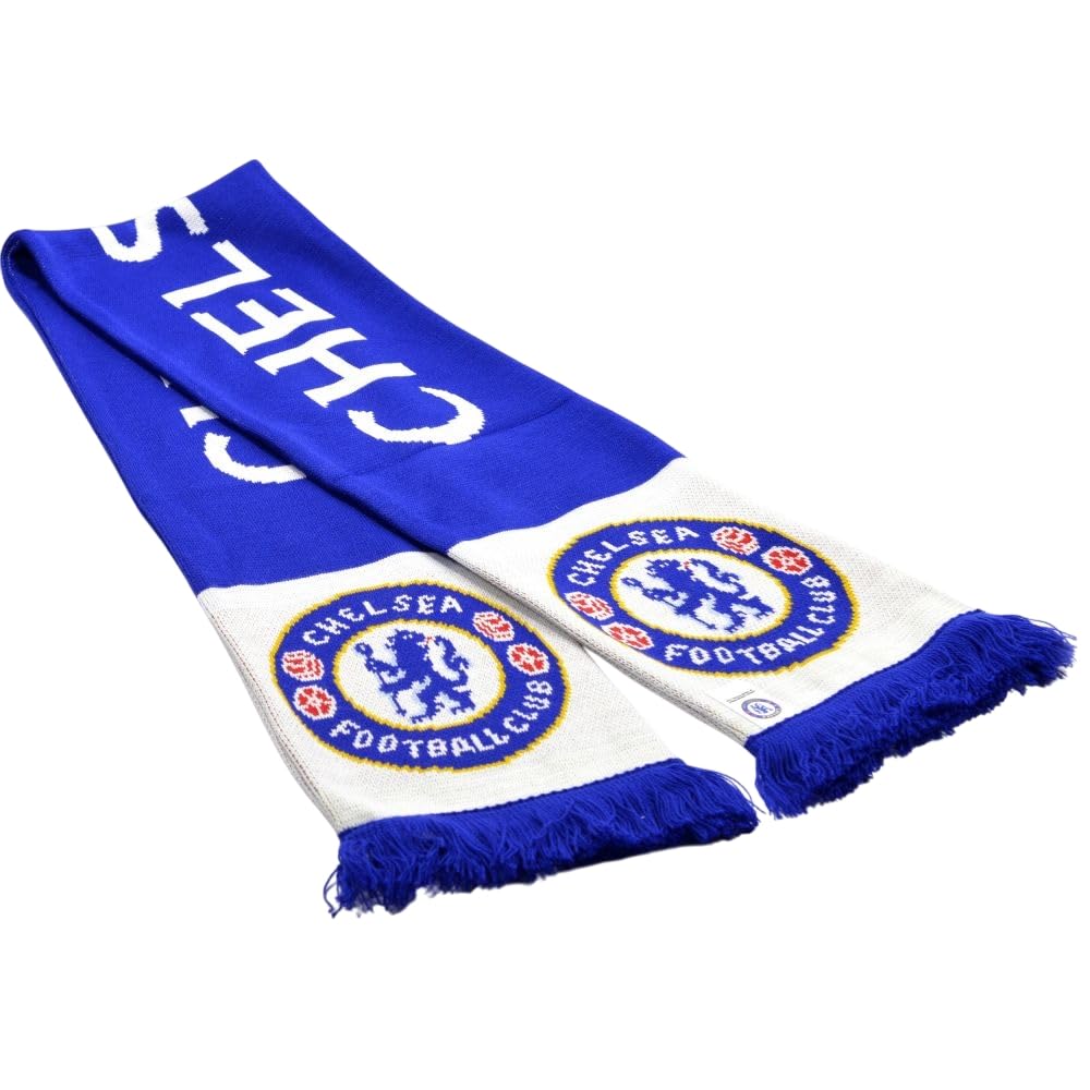 Chelsea FC Official Football Gift Scarf - A Great Christmas/Birthday Gift Idea For Men And Boys