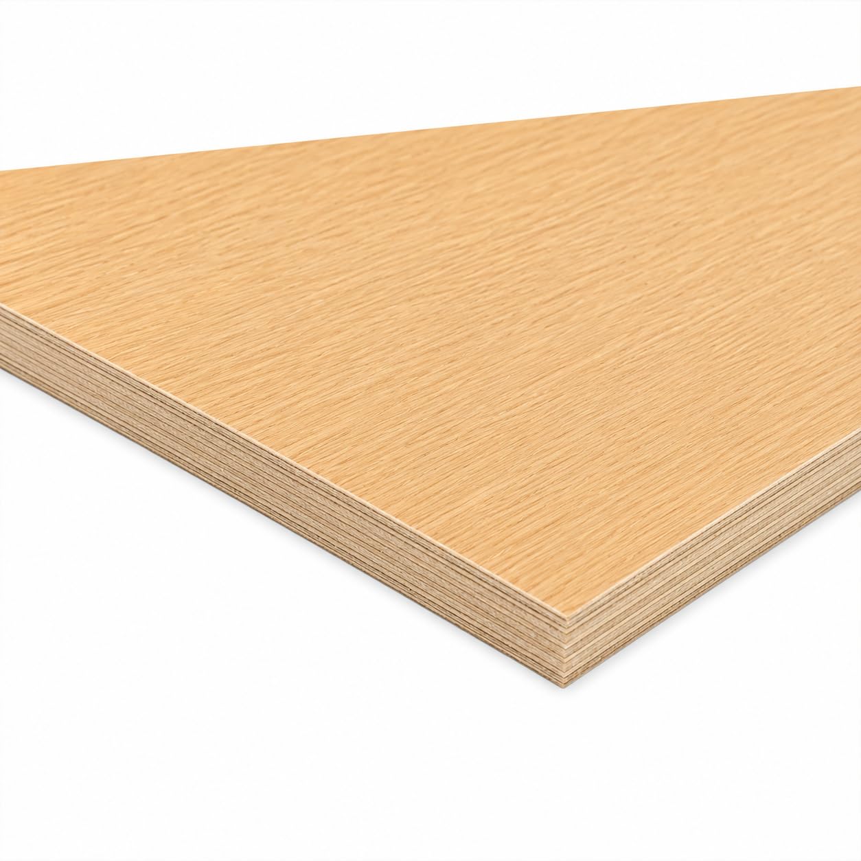 6mm Oak Faced MDF Board | 500 x 250mm (1.64ft x 0.82ft)