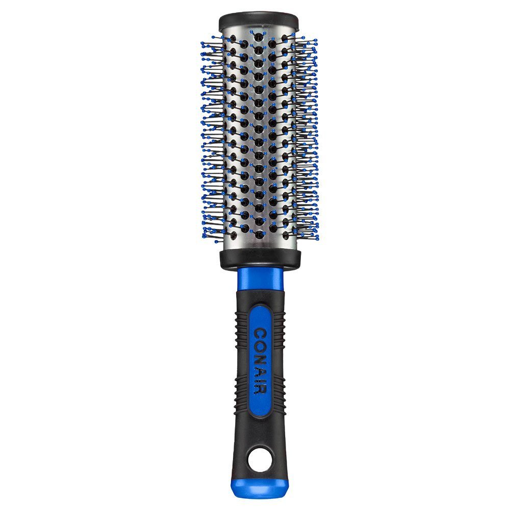 Conair Salon Results Round Hair Brush - Hair Brush Blow Dryer - Large Round Brush for Blow Out - Nylon Bristles - curly hair brush - hair brushes for women - hair brushes for women
