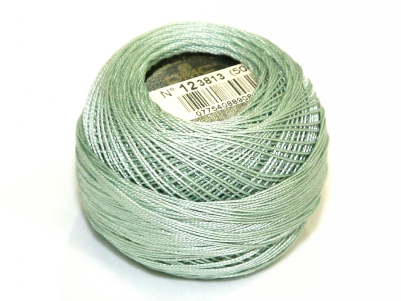 Fil DMC Coton Perle 12 vert 3813 pour sublimer vos broderies fait main de table