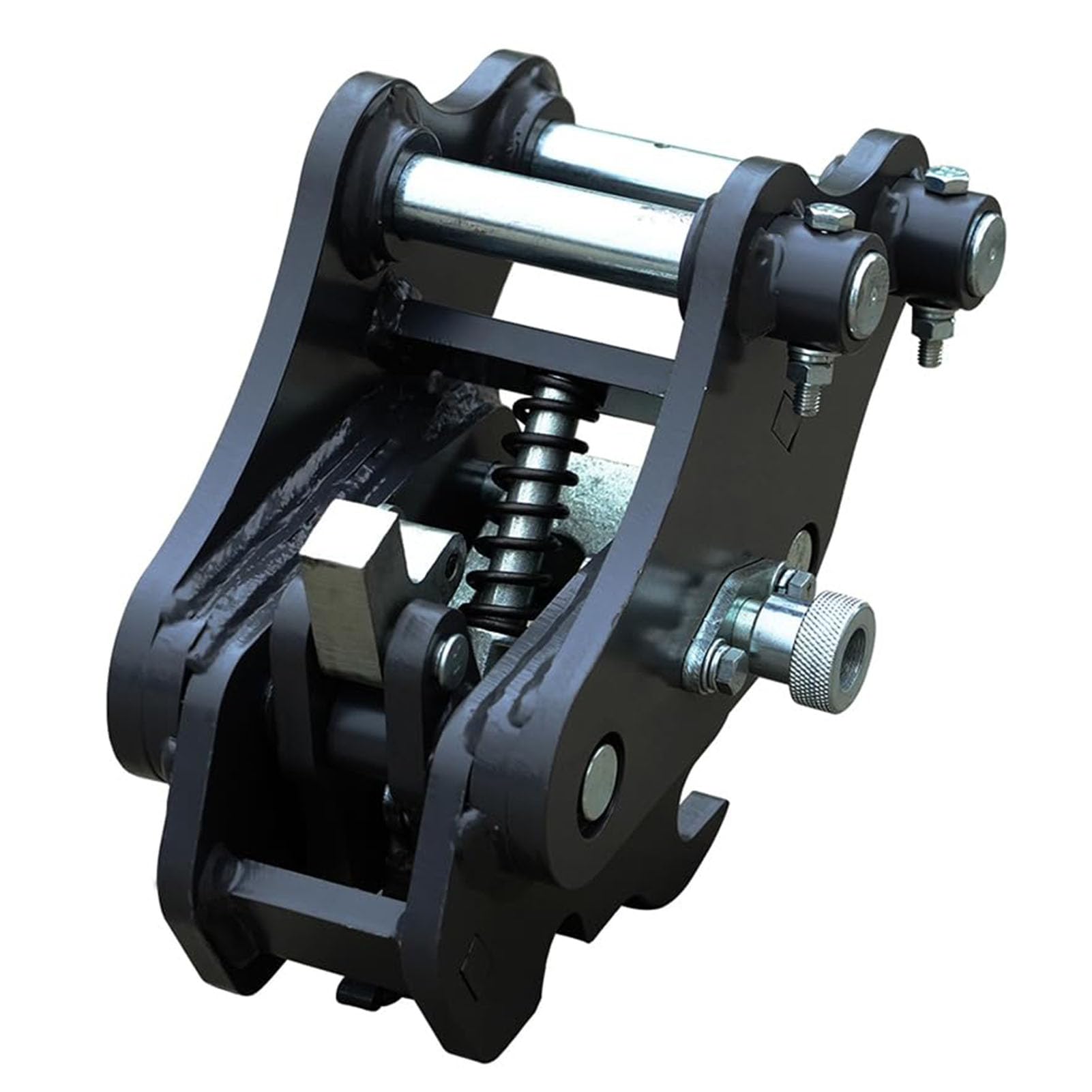 Marhynchus Schnellwechsler für Minibagger, Mechanischer Stiftgreifer, Kupplung aus Manganstahl, Halbautomatische Schnellwechselkupplung für 0,8 Bis 2 Tonnen Schwere Baumaschinen