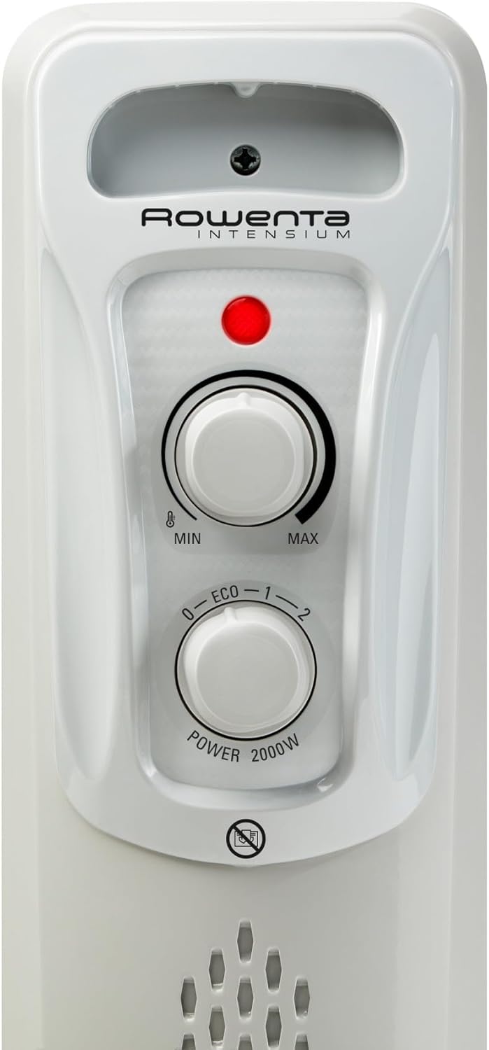 Panneau de commande du radiateur Rowenta Intensium