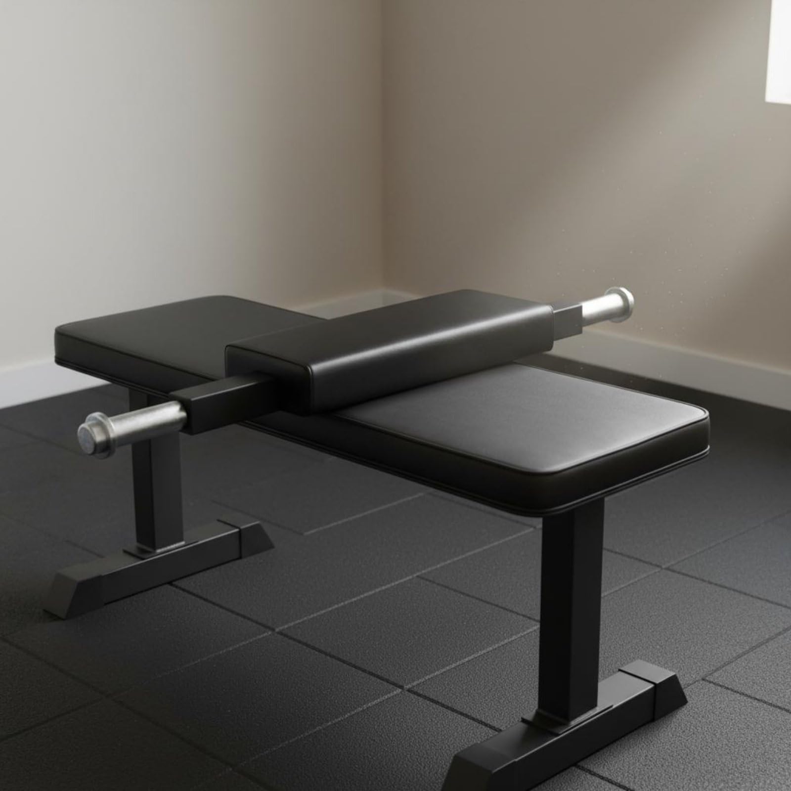 MERIGLARE Bar Barbell Polster Hüftauflage Fitness Zubehör mit Stabiler PU Schaum Dichte für Gleichmäßige Druckverteilung Und Sicheren Halt für Kraftsport