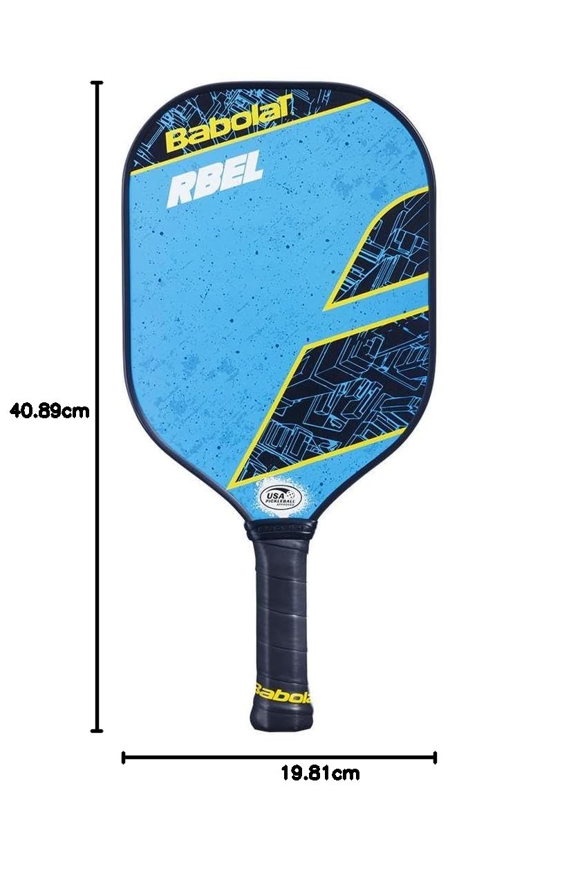 Amazon | Babolat RBEL ピックルボールパドル (ブルー/ブラック