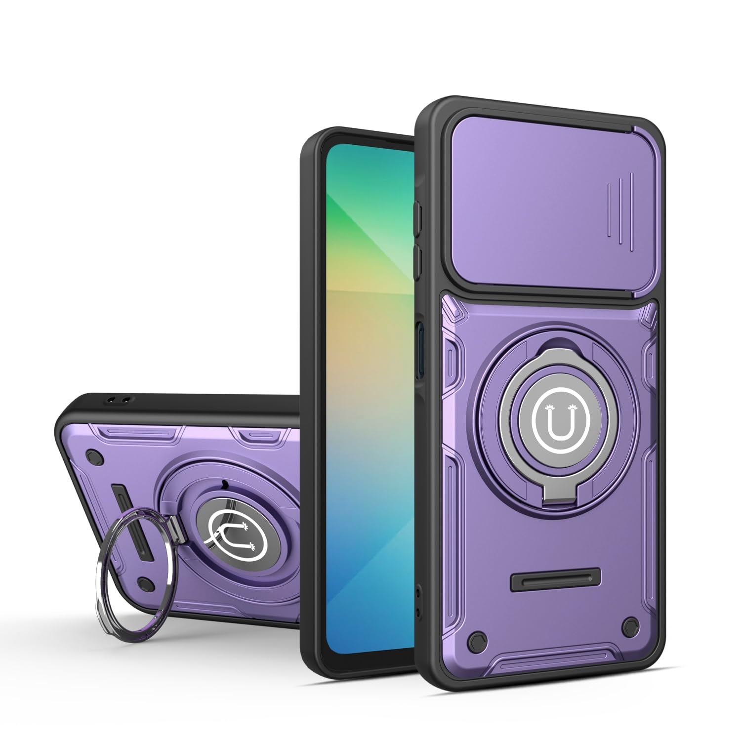 Coque Samsung A06 antichoc robuste housse de protection antichoc Mor - 8