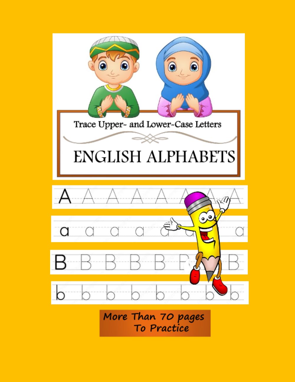 Trace Upper and Lower Case Letters (English Alphabets): Trace English Alphabets