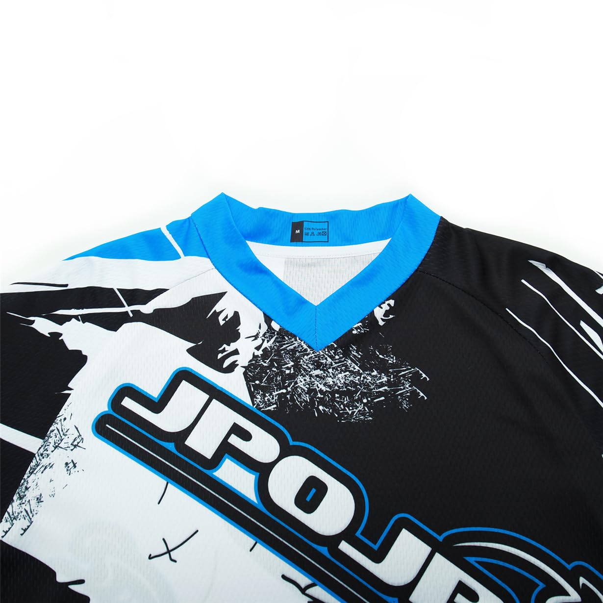 Maillot de moto de cross para jóvenes, camiseta de bicicleta de montaña de manga larga para niños, para motocicleta, motocross, BMX, Moto Mx Offroad Racing