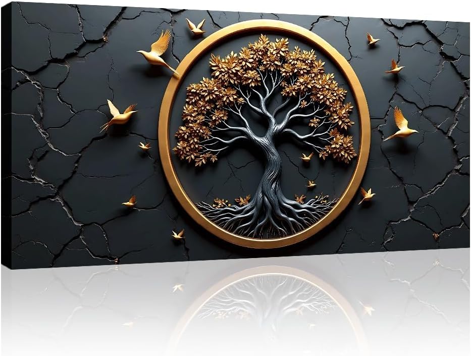 TAILORED CANVASES Celtic Tree of Life Wall Art IV (10x20)