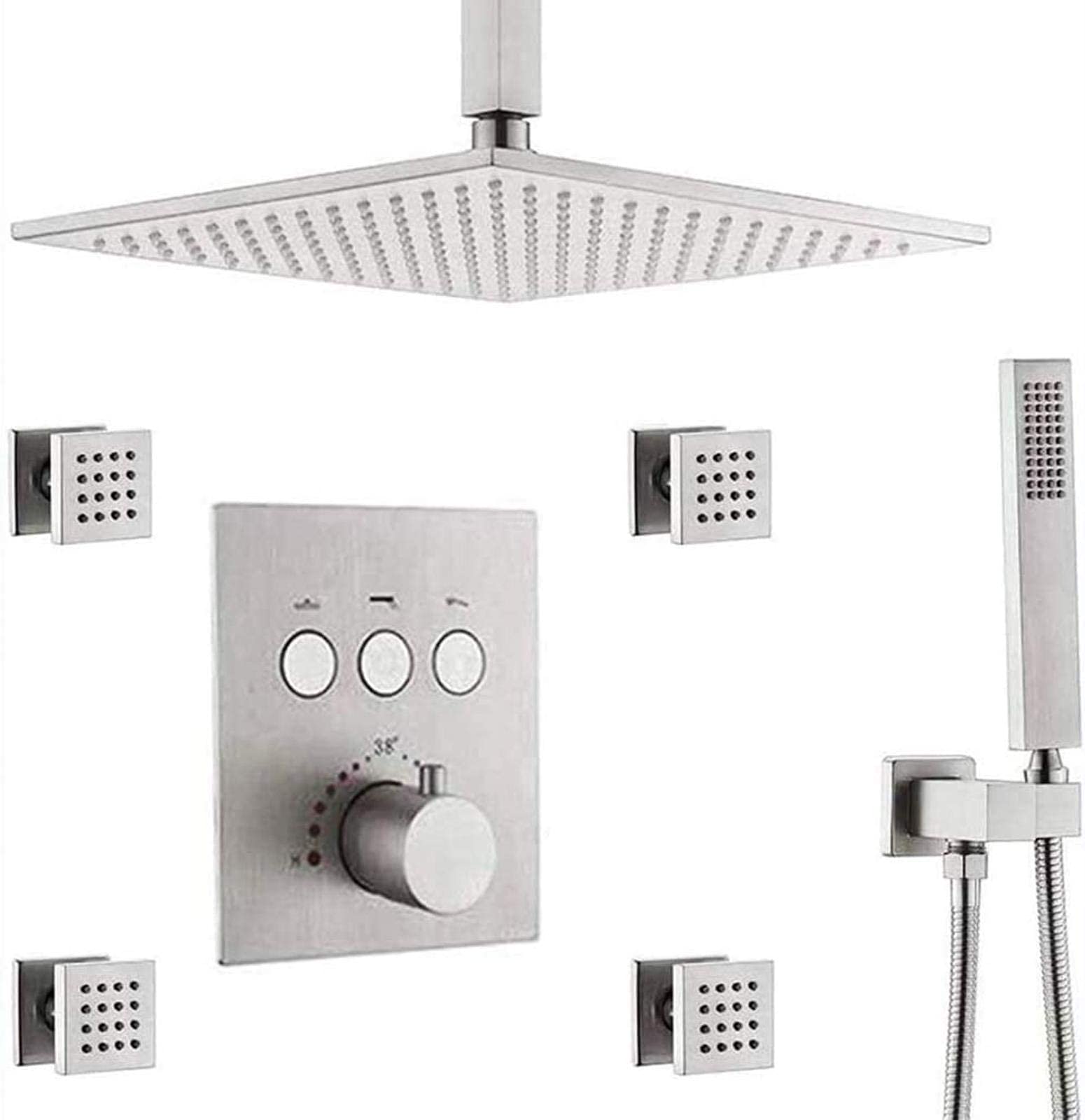 Ensemble de douche de salle de bain pour créer une ambiance spa à la maison
