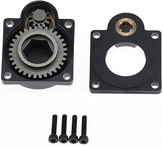 Electric Power Starter Backplate Roto E-Start Drill Plate 11011 for 1/8 Rc Model Car SH (for 15-21 Size Nitro Engine)