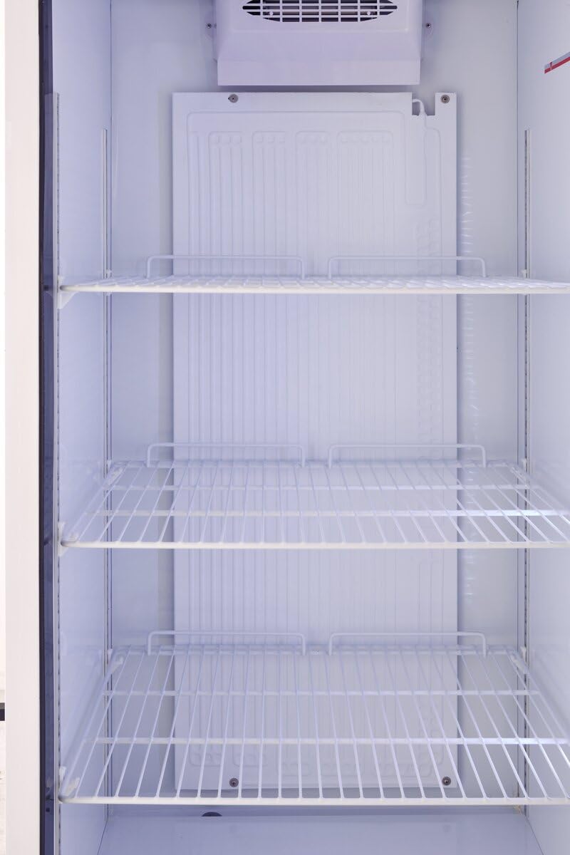 GastroHero Lagerkühlschrank 336 L, 5 Böden, Schwarz LKSE400BG