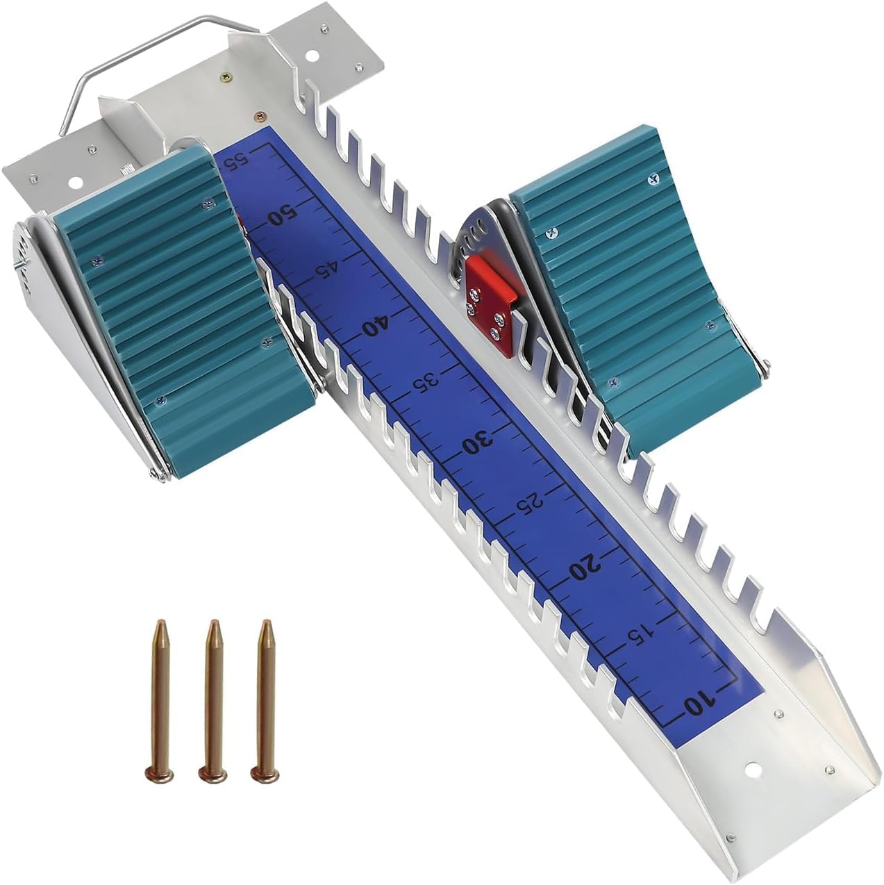 Starting Block Multi-Function Lightning Starting Block Sprinter Pedals, Aluminum Material 6 Angle Adjustable Sprinter Track and Suitable for Plastic Runway Cinder Track, Track 25in