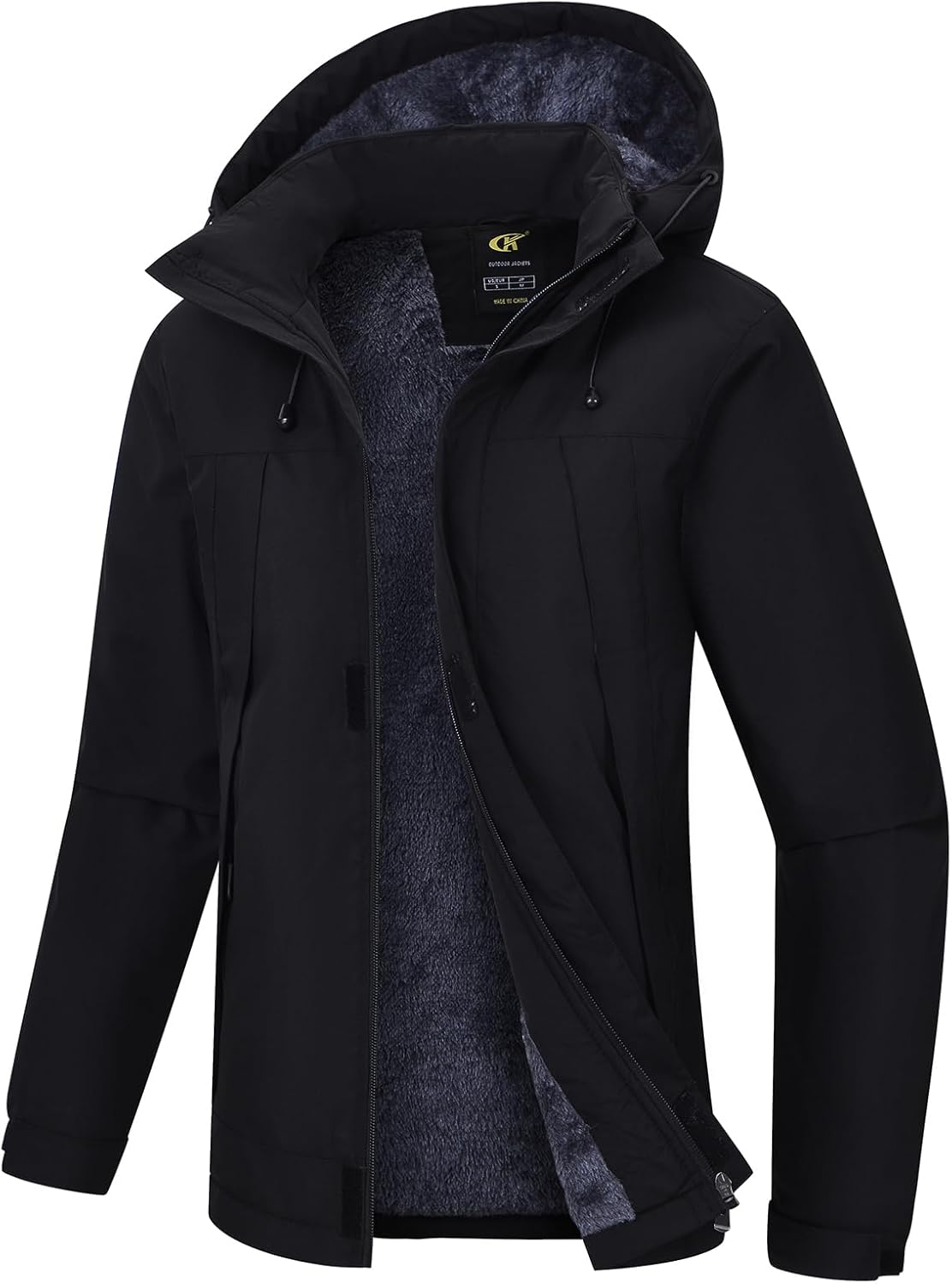 Pdbokew Women's Skiing Snowboarding Jackets Fleece Hood Mountain Snow Coat