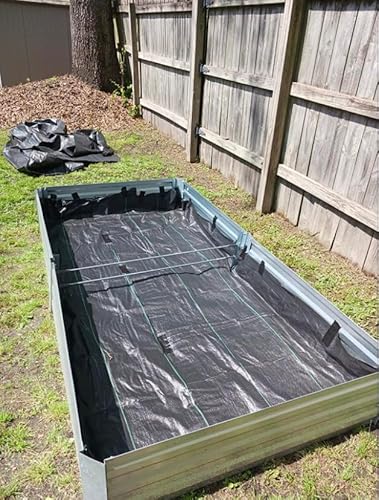 Rocky Mountain Goods Weed Barrier Fabric - 5 Year Heavy Duty Weed Blocker Landscape Fabric for Garden, Flower Beds, Trees - Ground Cover - Under Rocks or Mulch (3' x 100')