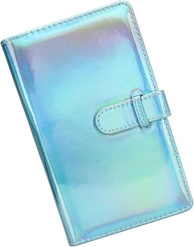 Miniatura 8 de Mini álbum de fotos de 3 pulgadas, piel sintética, 96 bolsillos, álbum de tarjetas fotográficas para mini 1211 y mini series de 3 pulgadas, boletos