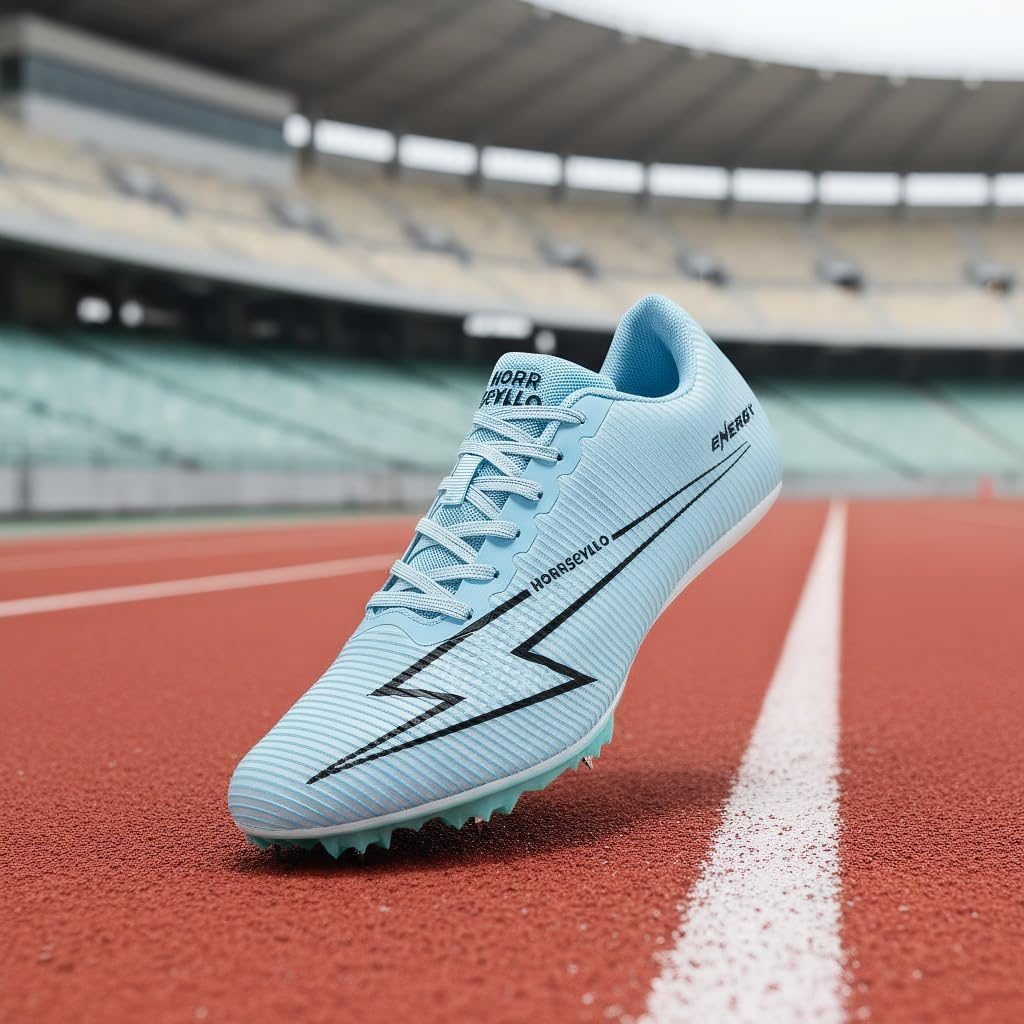 Men's Track and Field Shoes Women's Lightweight Metal Spikes for Athletics Sprint and Jump - Image 7