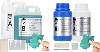 Bundle Deal of BBDINO Super Elastic Silicone Mold Making Kit 1 Gallon Kit with Trial Kit